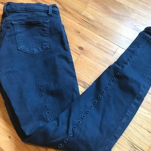 J Brand detailed skinny jeans